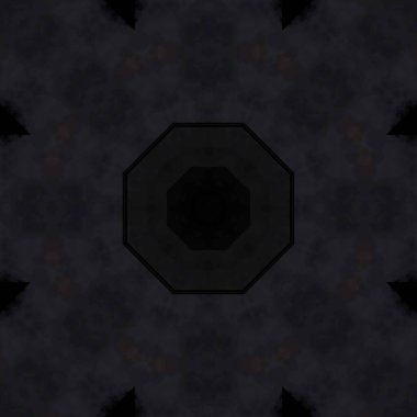 renkli desenli fraktal arkaplan