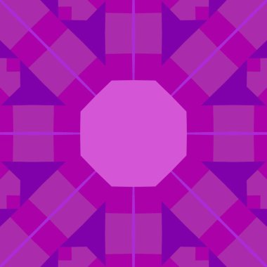 renkli desenli fraktal arkaplan