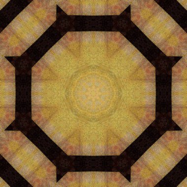 renkli desenli fraktal arkaplan