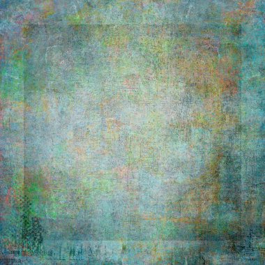 Tasarım için soyut eski dekoratif arkaplan, kirli duvar kağıdı