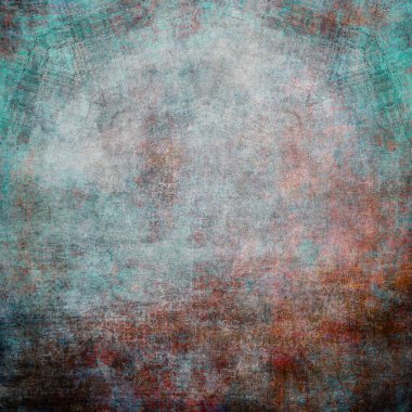 Tasarım için soyut eski dekoratif arkaplan, kirli duvar kağıdı