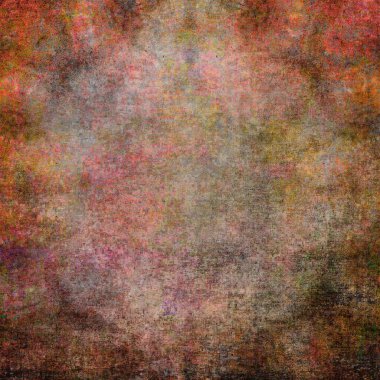 Poster, kaba grunge dokusu için soyut eski renkli arkaplan