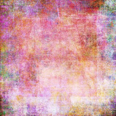 Poster, kaba grunge dokusu için soyut eski renkli arkaplan