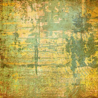 pankart ve grungy şablonu için yaratıcı yaşlı renkli arkaplan