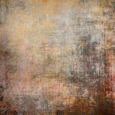 Poster, kaba grunge dokusu için soyut eski renkli arkaplan