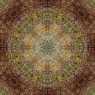 Tasarım için soyut renkli fraktal arkaplan