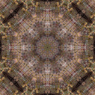 Tasarım için soyut renkli fraktal arkaplan