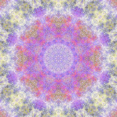 Tasarım için soyut renkli fraktal arkaplan