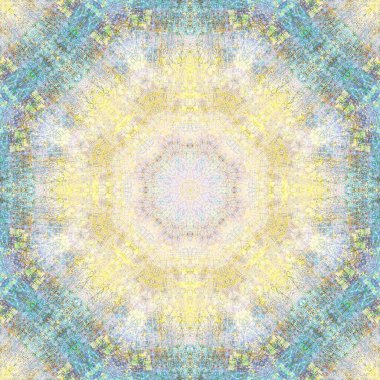 Tasarım için soyut renkli fraktal arkaplan