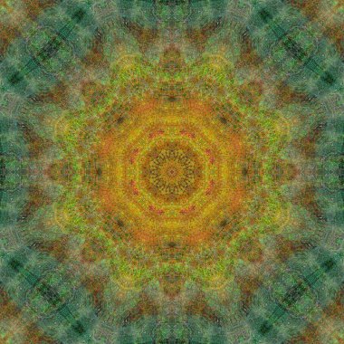 Tasarım için soyut renkli fraktal arkaplan