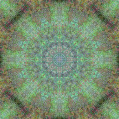 Tasarım için soyut renkli fraktal arkaplan