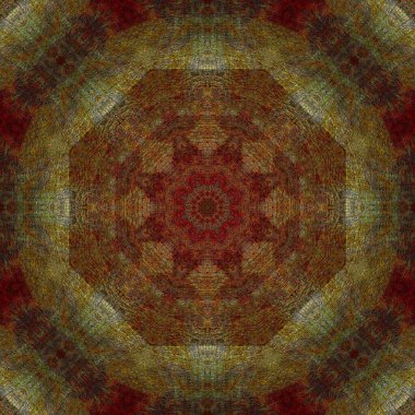 Tasarım için soyut renkli fraktal arkaplan