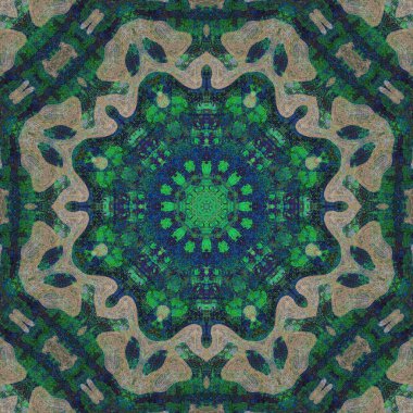 Tasarım için soyut renkli fraktal arkaplan