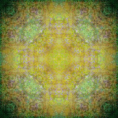 Tasarım için soyut grungy fraktal duvar kağıdı