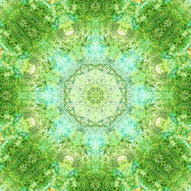 Tasarım için soyut renkli fraktal arkaplan