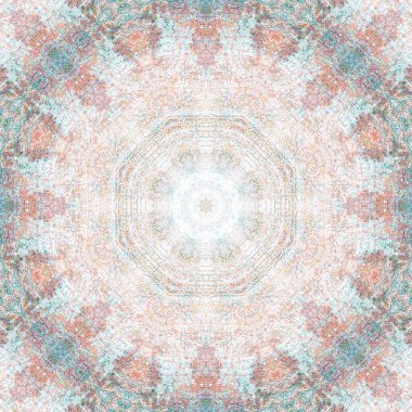 Tasarım için soyut geometrik fraktal duvar kağıdı