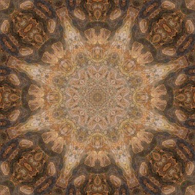 Tasarım için soyut renkli fraktal arkaplan