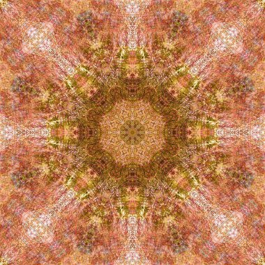 Tasarım için soyut renkli fraktal arkaplan