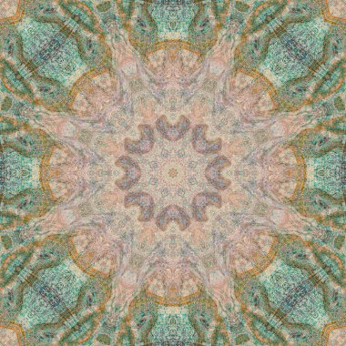 Tasarım için soyut renkli fraktal arkaplan