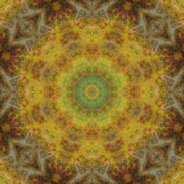 Tasarım için soyut renkli fraktal arkaplan