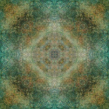 Tasarım için soyut grungy fraktal duvar kağıdı