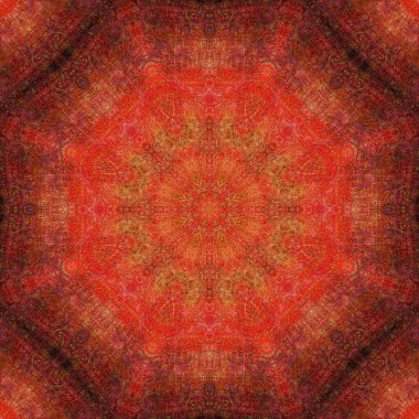 Tasarım için soyut renkli fraktal arkaplan