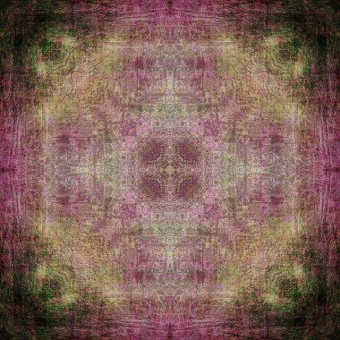 Tasarım için soyut grungy fraktal duvar kağıdı