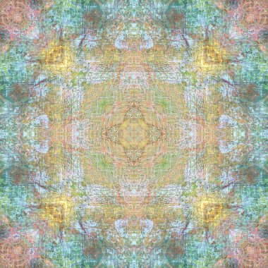 Tasarım için soyut renkli fraktal arkaplan