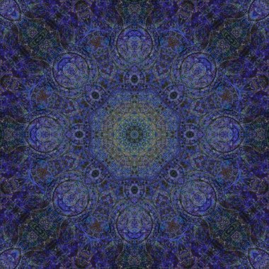 Tasarım için soyut renkli fraktal arkaplan