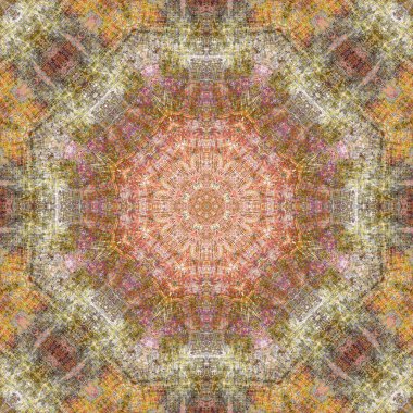 Tasarım için soyut renkli fraktal arkaplan