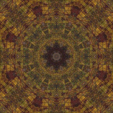 Tasarım için soyut renkli fraktal arkaplan