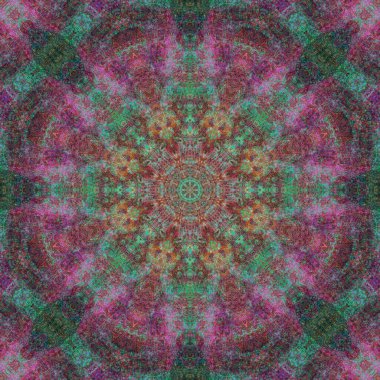 Tasarım için soyut renkli fraktal arkaplan