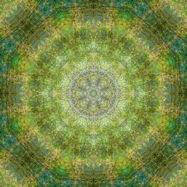 Tasarım için soyut renkli fraktal arkaplan