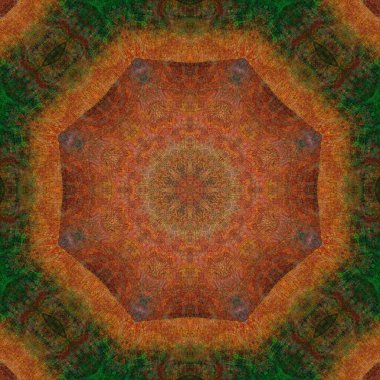 Tasarım için soyut renkli fraktal arkaplan