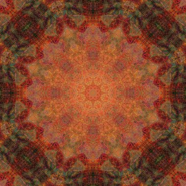 Tasarım için soyut renkli fraktal arkaplan