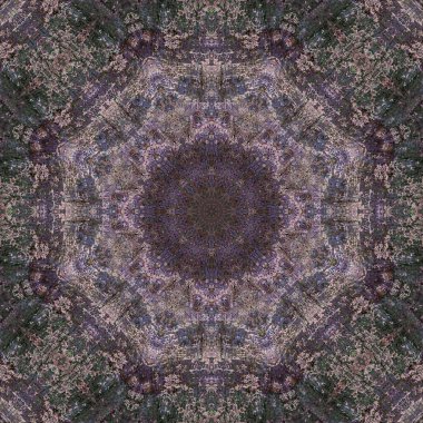 Tasarım için soyut renkli fraktal arkaplan