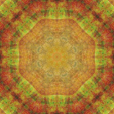 Tasarım için soyut renkli fraktal arkaplan