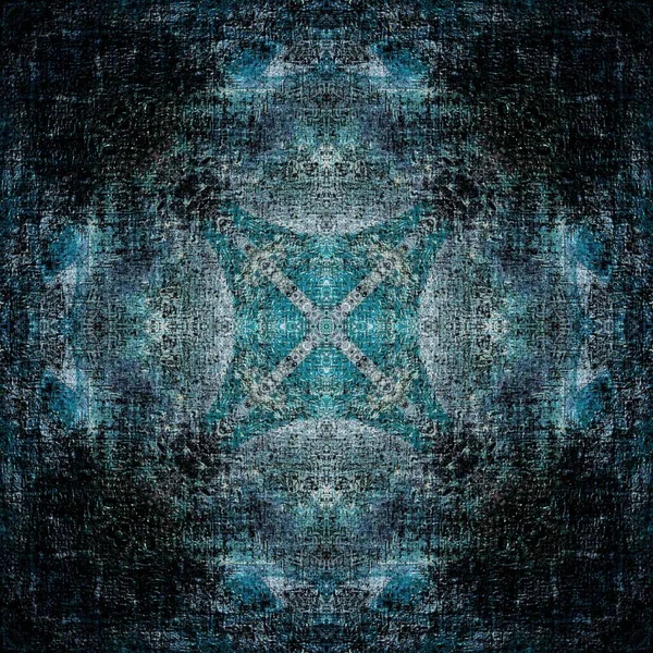 Abstrakt Grungy Fractal Tapet För Design — Stockfoto