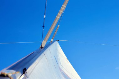 kalıcı backstay direğin tepesine bağlı olduğu.