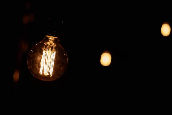 古いビンテージ照明インテリア — ストック写真