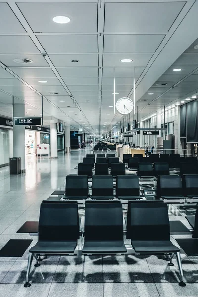 Modern Havaalanı Kalkış Lounge — Stok fotoğraf