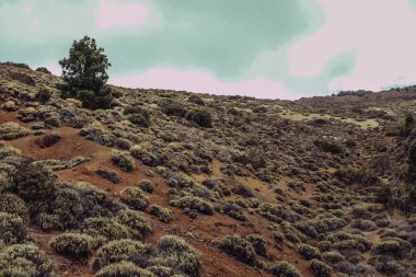 Bulutlar mükemmel mountail peyzaj