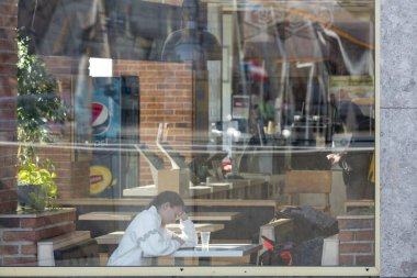 WROCLAW, POLAND - 15 MARCH, 2020: First day of quarantine in Wroclaw city.