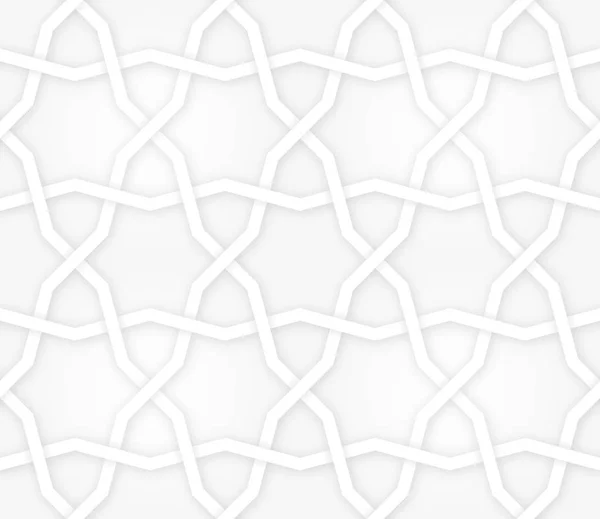 Bezproblémové symetrické abstraktní vektor pozadí v arabském stylu. Islámské tradiční vzor. — Stockový vektor