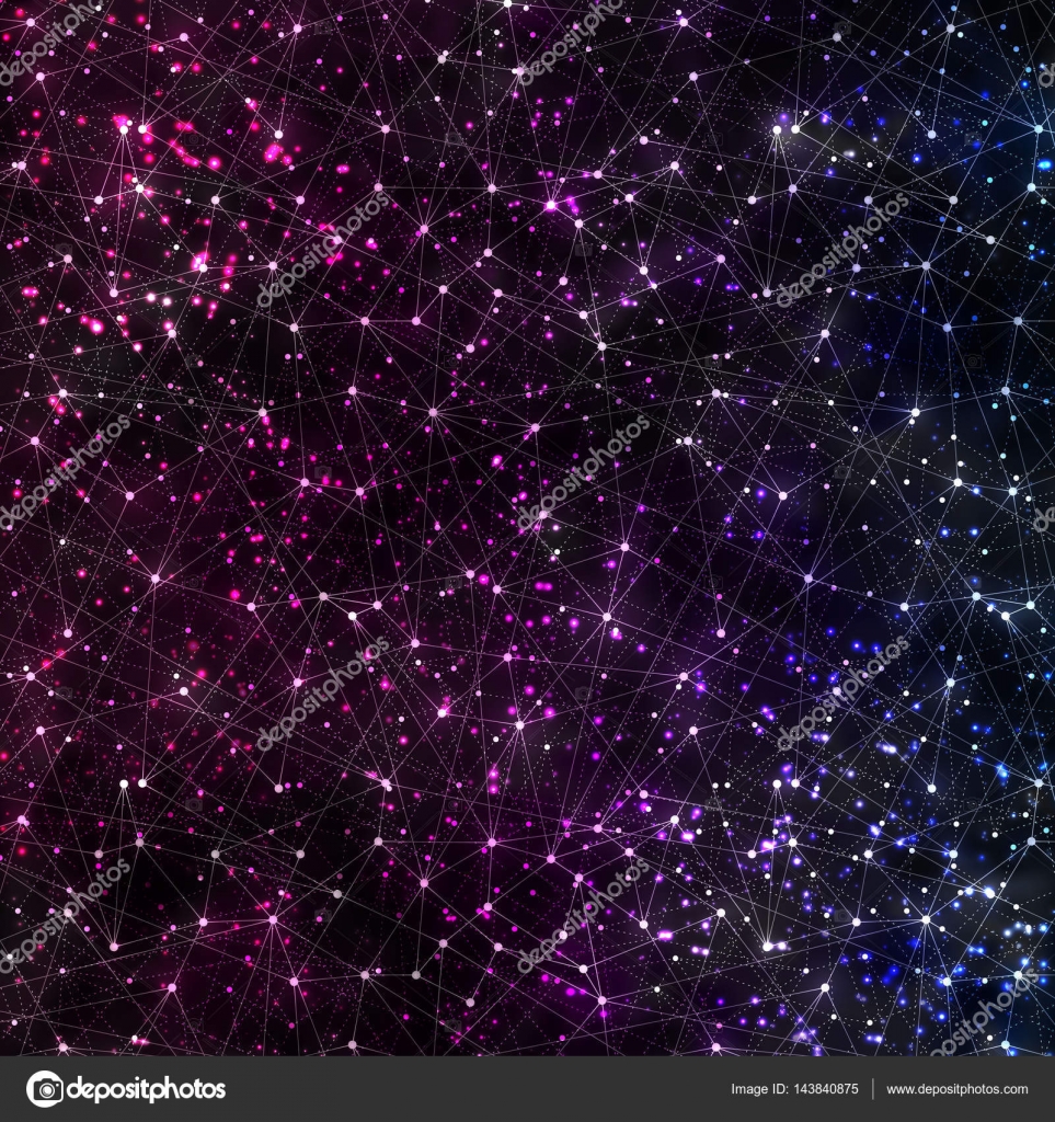 abstraktes vektor kosmischen galaxie hintergrund mit nebel stardust hell leuchtende sterne und geometrische muster - Galaxy Muster abstraktes vektor kosmischen galaxie hintergrund mit nebel stardust hell leuchtende sterne und geometrische muster - Galaxy Muster