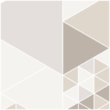 Üçgenlerden yapılmış şablon kare kartlarının vektör kümesi.