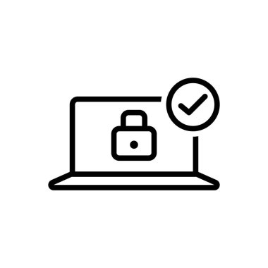 Aşağısı, altı, altı için siyah çizgi simgesi