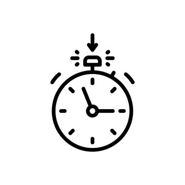 Yaralanma ve hasar için siyah çizgi simgesi