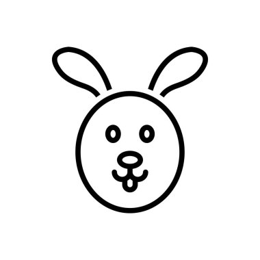 İş ve randevu için siyah çizgi simgesi