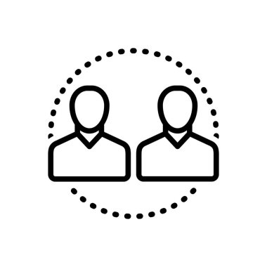 Yok etmek için siyah çizgi simgesi, parçala